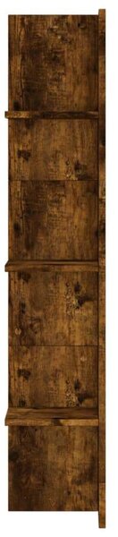 VIDAXL Falra Szerelhető TV Szekrény - Füstös Tölgy - 152x22x113 cm