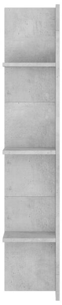 Modern Falra Szerelhető TV Szekrény - Beton Szürke - 152x113 cm