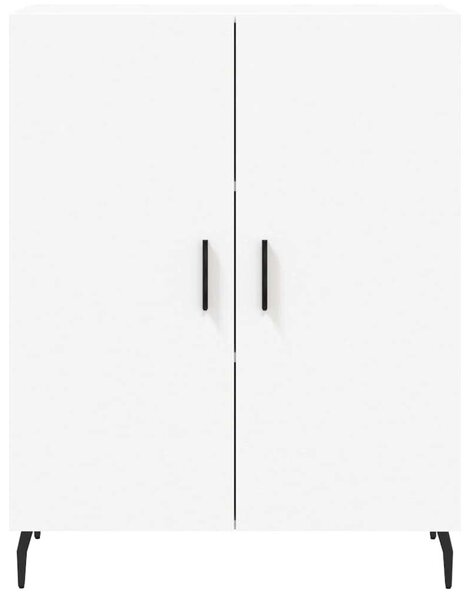 VidaXL Fehér Fa Magasszekrény - 69,5x34x180 cm