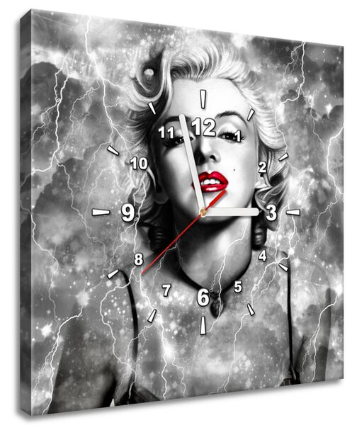 Gario Órás falikép Felvillanyozó Marilyn Monroe Méret: 40 x 40 cm
