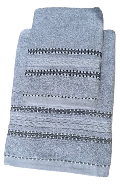 Aurélia BABYBLUE - pamut törölköző és fürdőlepedő Méret: Fürdőlepedő 50 x 95 cm