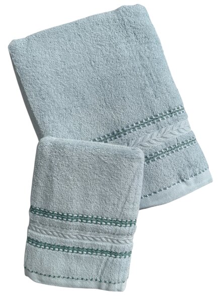 Aurélia MINT - pamut törölköző és fürdőlepedő Méret: Fürdőlepedő 50 x 95 cm