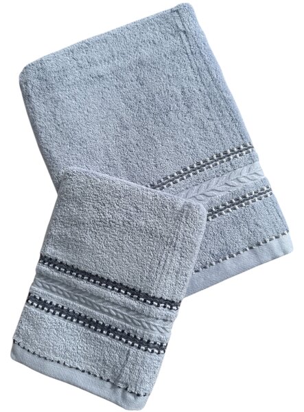Aurélia BABYBLUE - pamut törölköző és fürdőlepedő Méret: Fürdőlepedő 50 x 95 cm