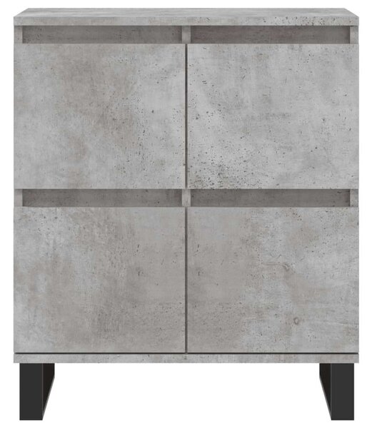 VIDAXL - 2 db Beton Szürke Tálalószekrény - 120x35x70 cm