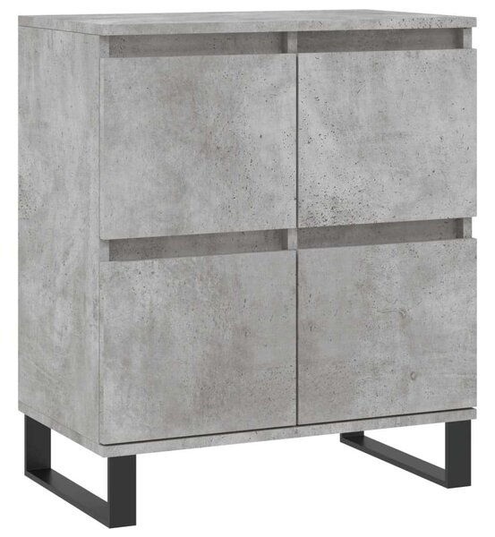 VIDAXL - 2 db Beton Szürke Tálalószekrény - 120x35x70 cm