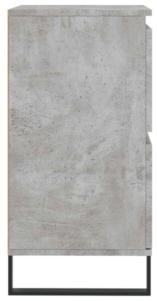 VIDAXL - 2 db Beton Szürke Tálalószekrény - 120x35x70 cm
