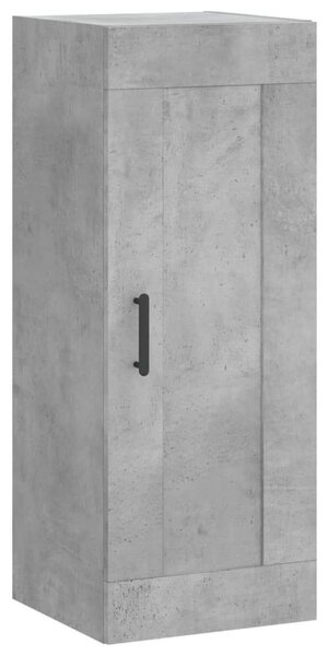 Modern Magas Szekrény - Beton Szürke - 180 cm
