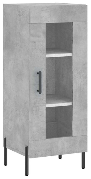 Modern Magas Szekrény - Beton Szürke - 180 cm