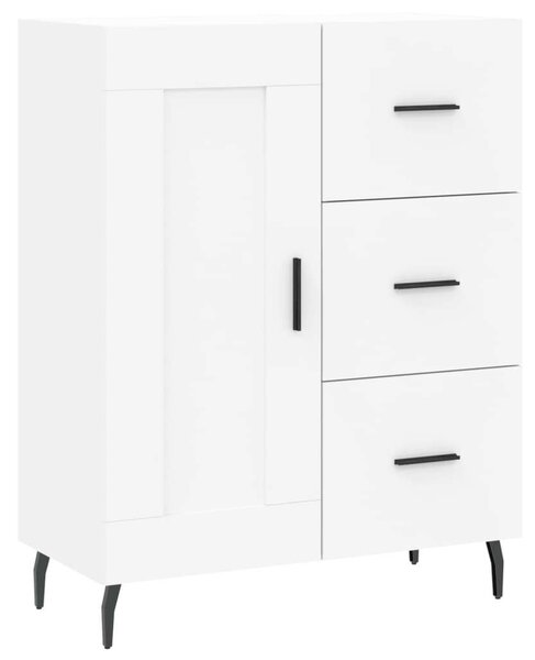 VidaXL Fehér Fa Magasszekrény - 69,5x34x180 cm