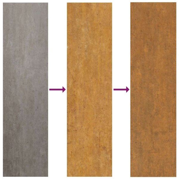 VidaXL Corten Acél Magaságyás - 120x80x80 cm