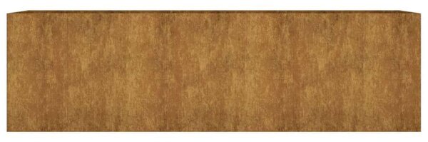 VidaXL Corten Acél Magaságyás - 280x80x80 cm