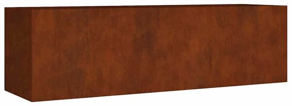 VidaXL Corten Acél Magaságyás - 280x80x80 cm