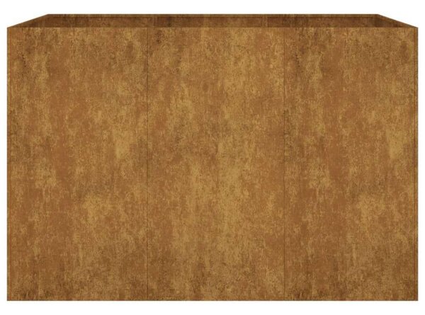 VidaXL Corten Acél Magaságyás - 120x80x80 cm