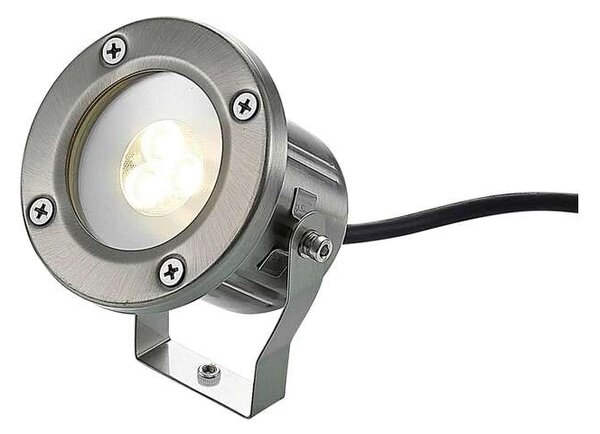 Lindby - Mathis LED Kültéri Spotlámpák w/Spike IP65 Stainless SteelLindby - Lampemesteren