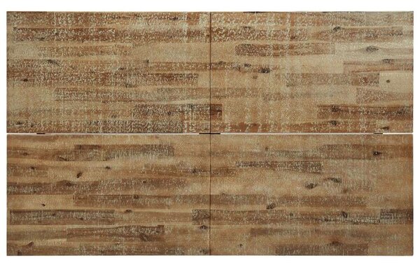 VidaXL Akácfa Étkezőasztal - Modern - 150x90 cm