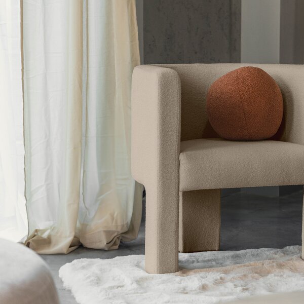 Bézs design szék MILU Loop 04