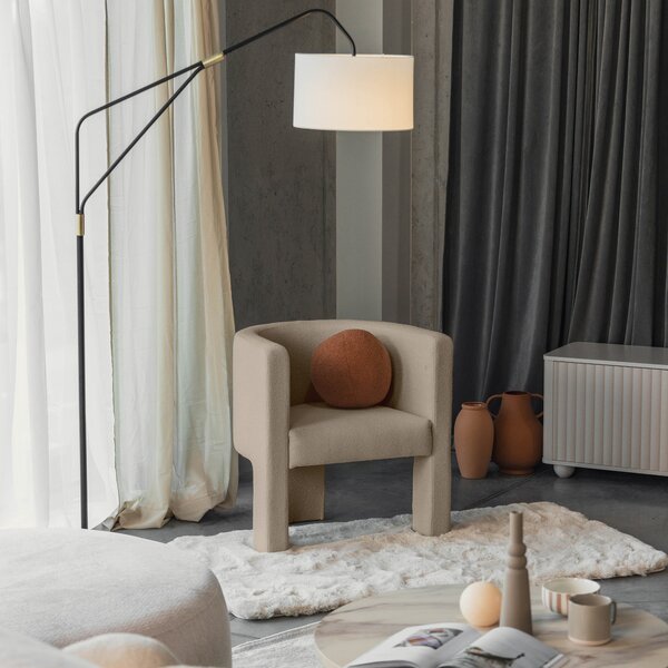 Bézs design szék MILU Loop 04