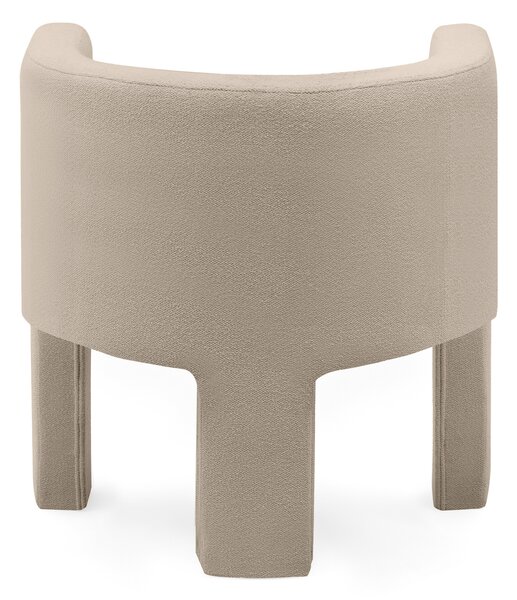 Bézs design szék MILU Loop 04