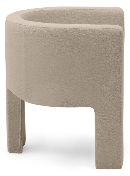 Bézs design szék MILU Loop 04