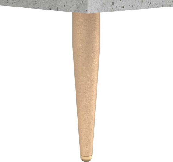 VidaXL Éjjeliszekrény Szett - 2 db, Betonszürke, 40x35x47,5cm