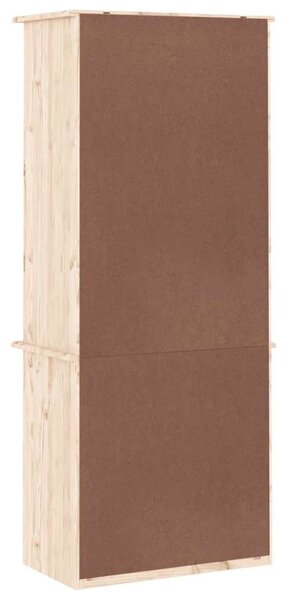 VidaXL ALTA Fenyőfa Könyvespolc - 60x35x142 cm