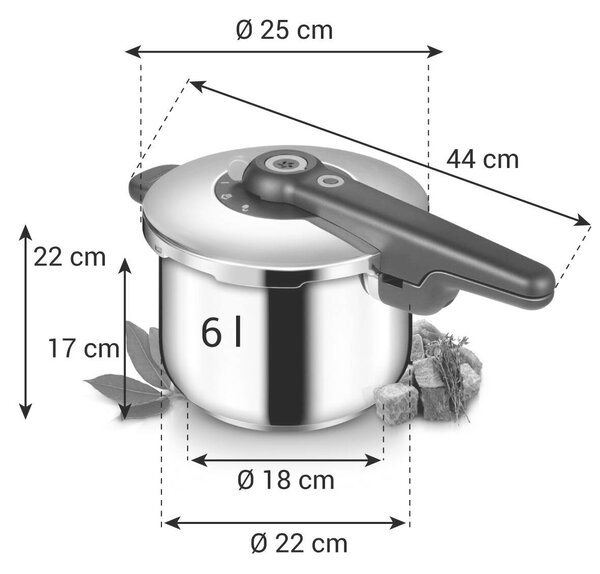 Tescoma SmartCLICK Kukta 6.0 l