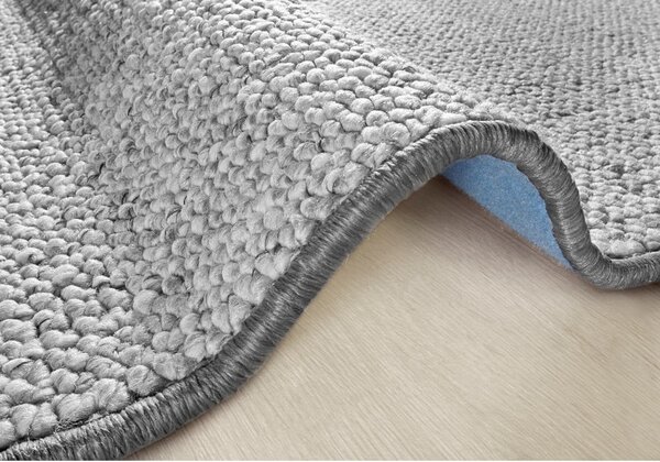 Szürke kerek szőnyeg ø 200 cm Wolly – BT Carpet