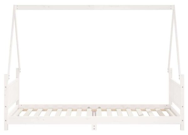 VidaXL Gyerekágy - Fehér Fenyőfa - 90x200 cm