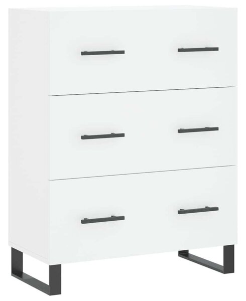 VidaXL Fehér Fa Magasszekrény - 180 cm