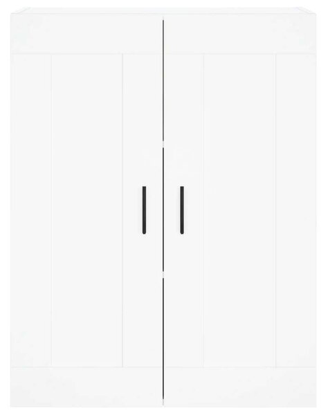 VidaXL Fehér Fa Magasszekrény - 180 cm
