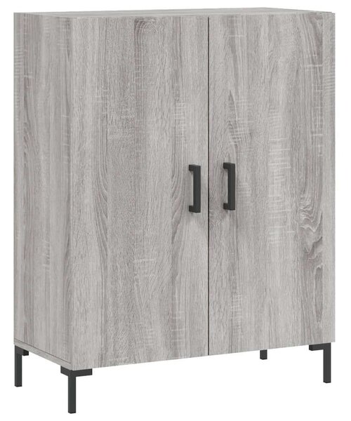 Szürke sonoma szerelt fa magasszekrény 69,5 x 34 x 180 cm