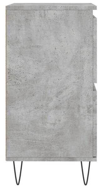 VidaXL Tálalószekrény Szett - 3 db - Betonszürke - 180x35x70cm