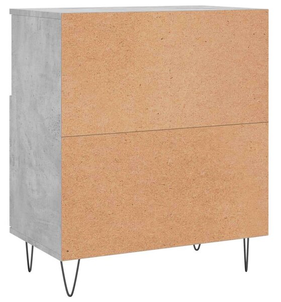 VidaXL Modern Tálalószekrény Szett - 3 db, Betonszürke