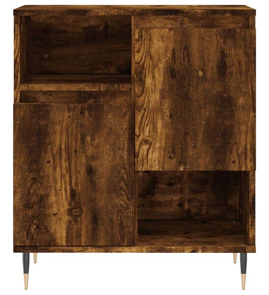 VidaXL Tálalószekrény - Füstös Tölgy - 3 db - 180x35x70cm