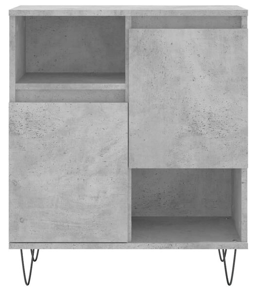 VidaXL Modern Tálalószekrény Szett - 3 db, Betonszürke