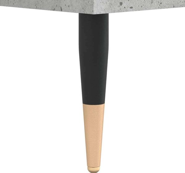 Modern Dohányzóasztal - Betonszürke - 102x44,5x50 cm