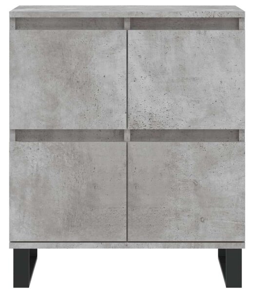 VidaXL Tálalószekrény - Betonszürke - 3 db - 180x35x70cm