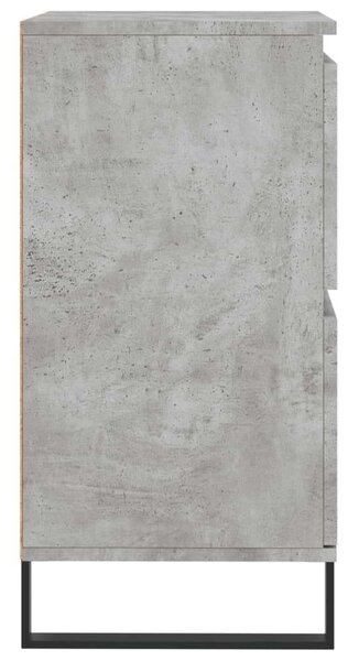 VidaXL Tálalószekrény - Betonszürke - 3 db - 180x35x70cm