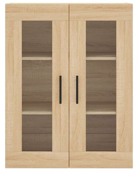 VIDAXL Sonoma Tölgy Magasszekrény - 69,5x34x180 cm
