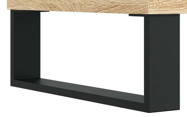 VIDAXL Sonoma Tölgy Magasszekrény - 69,5x34x180 cm