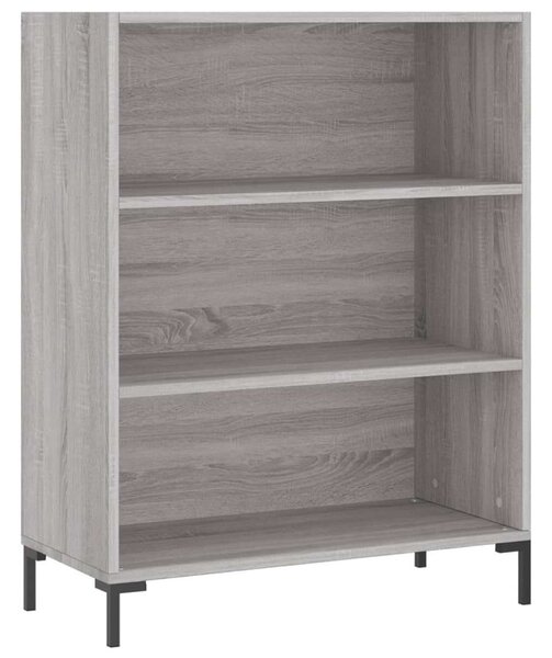 Szürke sonoma szerelt fa magasszekrény 69,5 x 34 x 180 cm