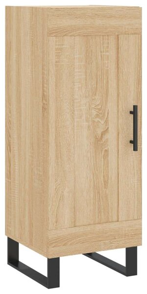 VIDAXL Sonoma Tölgy Fa Magasszekrény - 34,5x34x180 cm