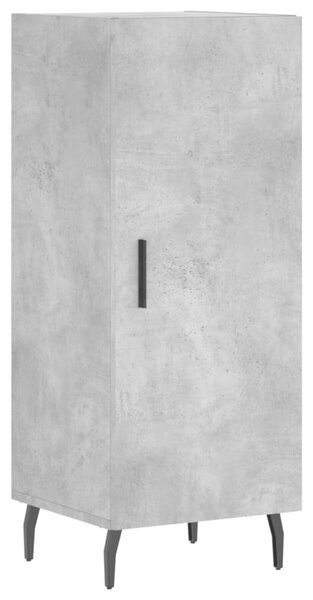 Modern Magas Szekrény - Beton Szürke - 180 cm