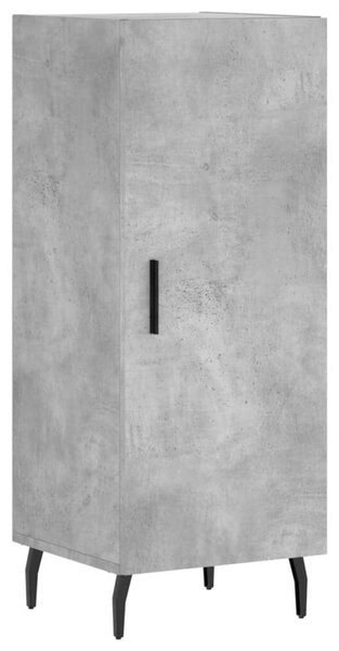 Modern Beton Szürke Magasszekrény - 180 cm