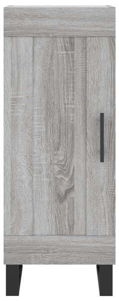 Sonoma Szürke Magasszekrény - 180 cm