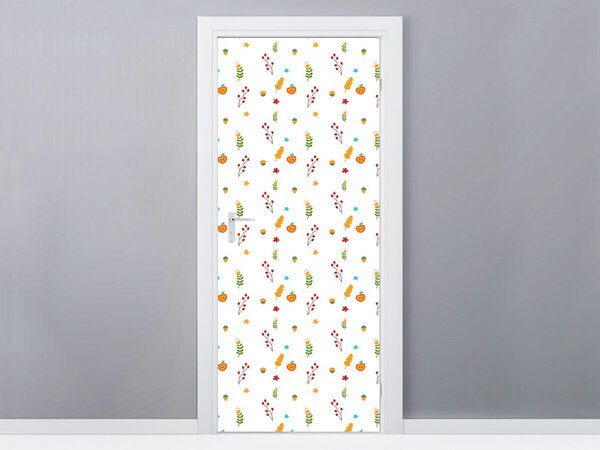 Gario Fotótapéta ajtóra Erdei növények Anyag: Öntapadó, Méret: 95 x 205 cm