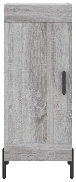 Sonoma Szürke Magasszekrény - 180 cm