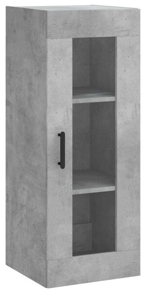 Modern Magasszekrény - Betonszürke - 34,5x34x180 cm