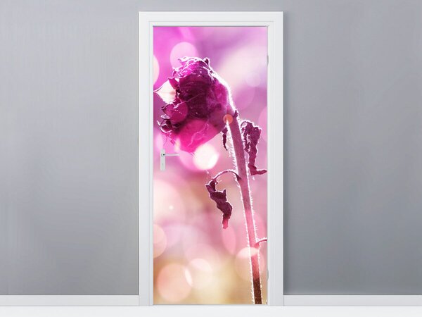 Gario Fotótapéta ajtóra Hervadt virág Anyag: Öntapadó, Méret: 95 x 205 cm