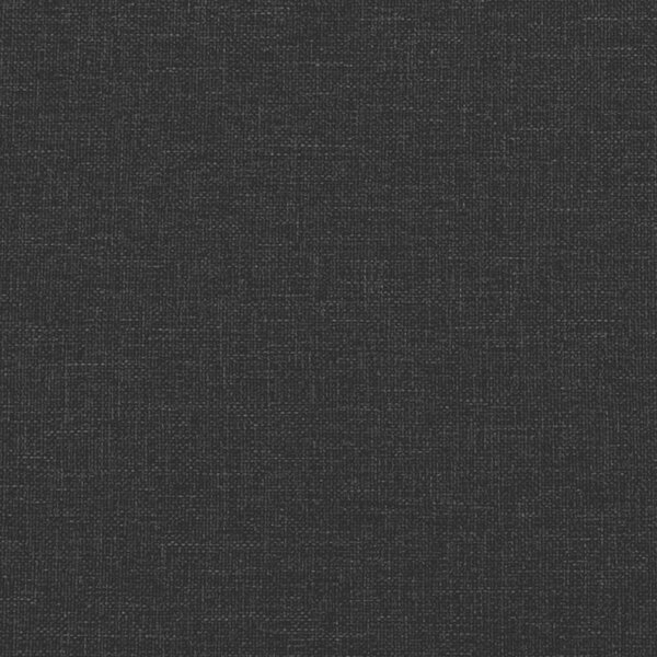 Fekete kihúzható szövet heverő 100 x 200 cm